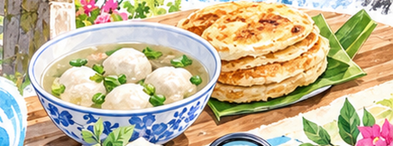 当地美食图